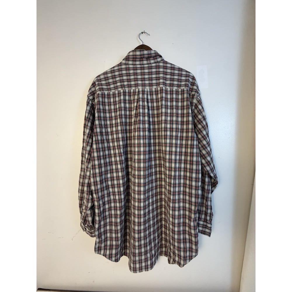 Ralph Lauren Jeans Co Plaid Button Up Shirt Men's L Cotton Long Sleeve Classic - Picture 3 of 9